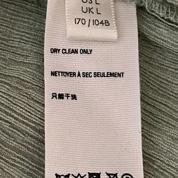 Free People Check On It Frosted Fern blouse - Large - Picture 8 of 9